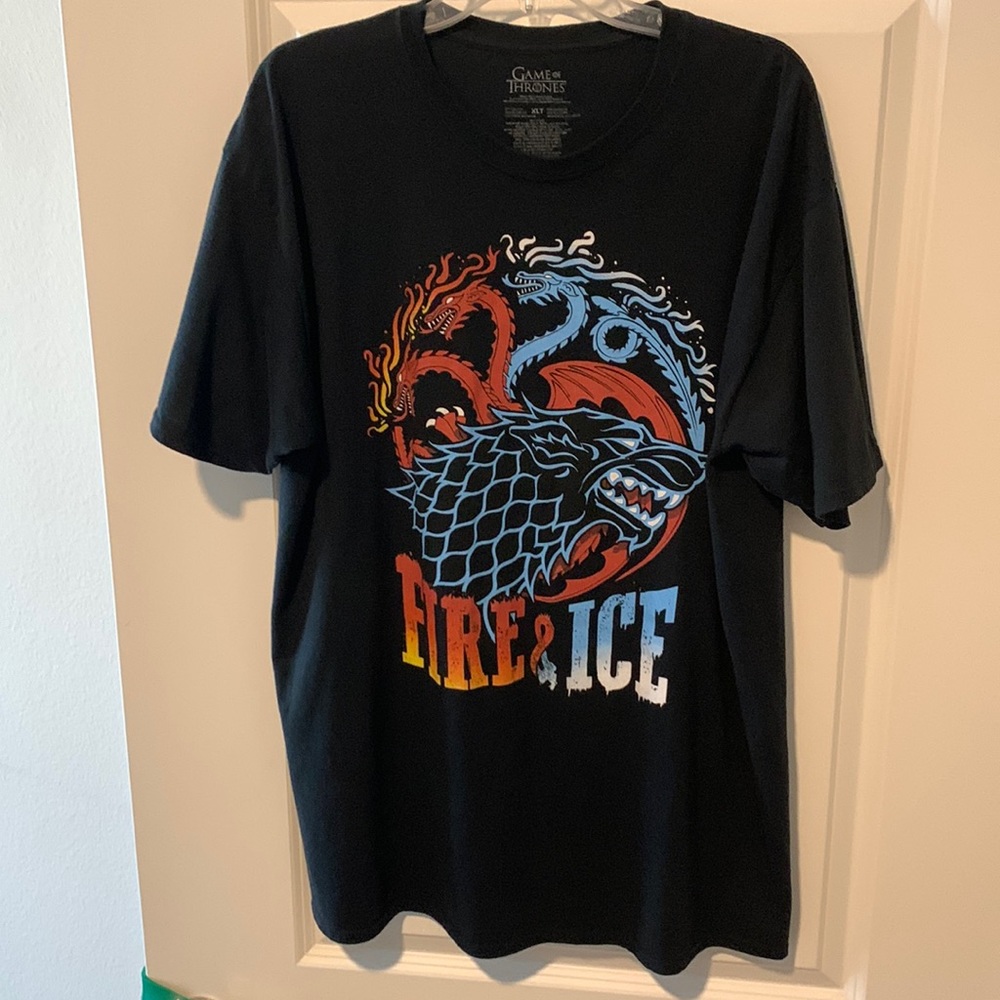 Game of Thrones graphic design t shirt sz XLT